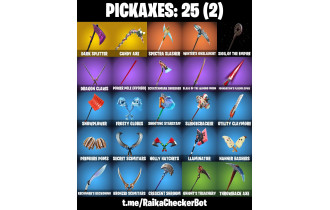 UNIQUE -  Dark Skully, Renegade Lynx  [17 Skins, 400 Vbucks, 25 Axes, 27 Emotes, 23 Gliders and MORE!]
