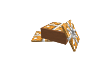 Box of Gold Wrapping Paper [Murder Mystery Item]