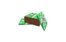 Box of Green Wrapping Paper [Murder Mystery Item]