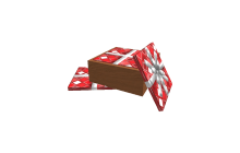 Box of Red Wrapping Paper [Murder Mystery Item]