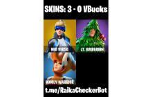 UNIQUE - Neo Versa, Lt. Evergreen [3 Skins, 3 Axes, 5 Emotes, 7 Gliders and MORE!]