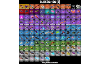 UNIQUE - Dark Vertex, Master Chief (Matte Black)  [142 Skins, 1600 Vbucks, 159 Axes, 149 Emotes,  Level, 126 Gliders and MORE!]