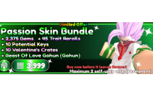 Passion Skin Bundle [Anime Reborn]