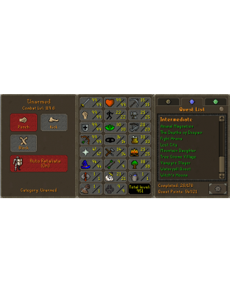 Main | Staker | TTL: 951 | CL: 119 | QP: 54 [Max Melee, 99 RAN, 99 STR + MORE!]