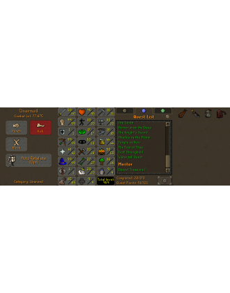 Pure - 1 DEF | TTL: 959 | CL: 77 | QP: 51 [Infernal, Dizana's Quiver, Ava's, DT1, 99 MAGE, 99 RAN, 99 STR + MORE!]