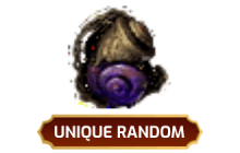 Forsaken Bangle Amethyst Charm [Unique (Random)]