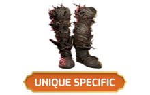 Briarpatch Laced Boots [Unique - Check Items Stats (2686)]