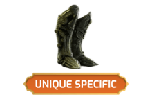 Darkray Vectors Braced Sabatons [Unique - Check Items Stats (2694)]