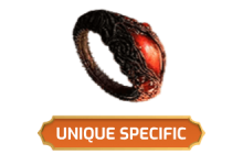 Blistering Bond Ruby Ring [Unique - Check Items Stats (2744)]