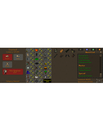 Berserker | TTL: 1195 | CL: 87 | QP: 177 [Fire Cape, B Gloves, Ava's, MM1, Mithril Gloves, Lunars, DT1, 99 MAGE + MORE!]