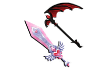 Batwing & Heartblade Set [Murder Mystery Item]