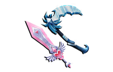 Heartblade & Icewing  Set [Murder Mystery Item]