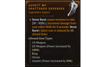 Aspect of Shattered Defenses [Max Roll]