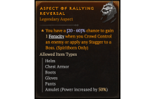 Aspect of Rallying Reversal [Max Roll]
