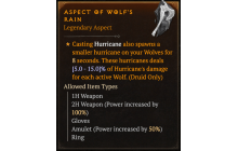 Aspect of Wolf's Rain [Max Roll]