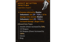 Aspect of Bitter Infection [Max Roll]