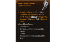 Shivering Aspect [Max Roll]