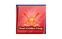 Dual Golden Fang [Blade Ball]