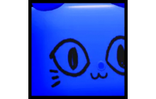 Huge Blue Balloon Cat [Pet Simulator 99]