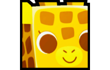 Huge Golden Giraffe [Pet Simulator 99]