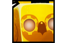 Huge Golden Temporal Owl [Pet Simulator 99]