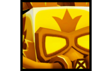 Huge Golden Nuclear Wild Dog [Pet Simulator 99]