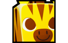 Huge Golden Zebra [Pet Simulator 99]