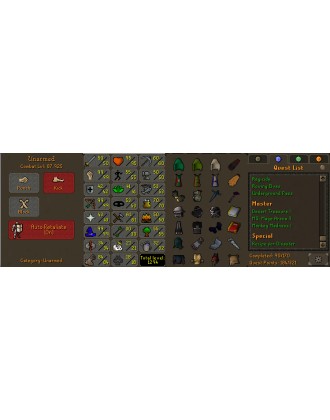 Berserker | TTL: 1294 | CL: 184 | QP: 87 [Fire Cape, B Gloves, Ava's, Max POH, MM1, Void, Mithril Gloves + MORE!]