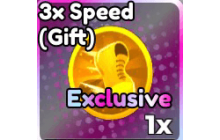 3X Speed（Gift） [Anime Defenders]