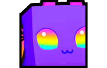 Huge Rave Butterfly [Pet Simulator 99]