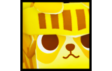 Huge Golden Knight Beagle [Pet Simulator 99]