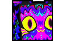 Huge UV Cat [Pet Simulator 99]