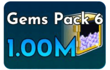 Gems Pack 6(1M) [Arise Crossover]