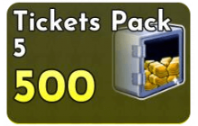 Tickets Pack 5(500) [Arise Crossover]