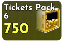 Tickets Pack 6(750) [Arise Crossover]