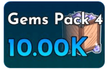 Gems Pack 4(10K) [Arise Crossover]
