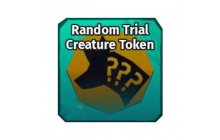Random Trial Creature Token [Creatures of Sonaria]