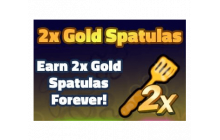 2x Gold Spatulas [SpongeBob Tower Defense]