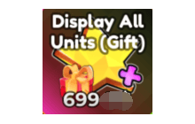 Display All Units (Gift) [Anime Adventures]