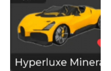 Hyperluxe Mineral [Car Dealership Tycoon]
