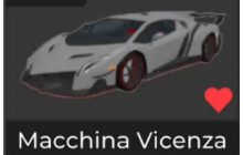 Macchina Vicenza [Car Dealership Tycoon]