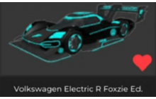 Volkswagen Electric R Foxzie Ed. [Car Dealership Tycoon]