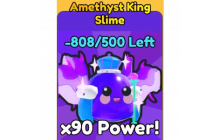 Amethyst King Slime [Horse Race]