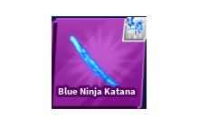 Blue Ninja Katana (Finisher) [Blade Ball]