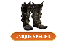 Beetlebite Velour Shoes [Unique - Check Items Stats (4218)]