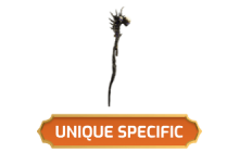The Burden of Shadows Chiming Staff [Unique - Check Items Stats (3650)]