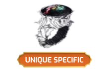 Doedre's Damning Lazuli Ring [Unique - Check Items Stats (3968)]