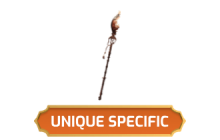 The Searing Touch Pyrophyte Staff [Unique - Check Items Stats (4033)]
