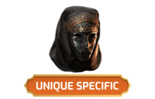 Leer Cast Hooded Mask [Unique - Check Items Stats (4077)]
