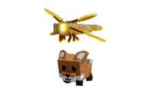 Dragonfly+Red Fox Bundle [Grow A Garden]